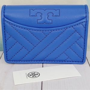 - New Tory Burch leather wallet